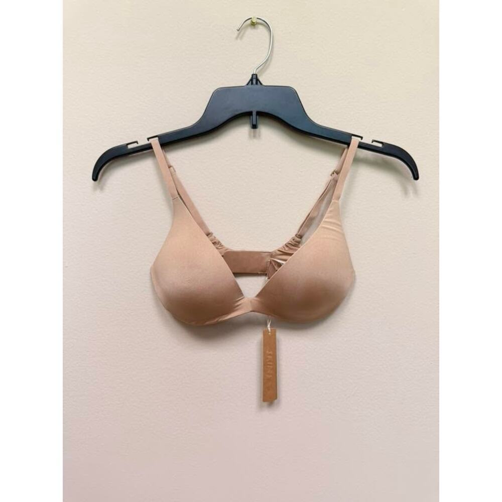 SKIMS WIRELESS FORM Super Push-Up Bra - Clay Size 30B NWT #1706